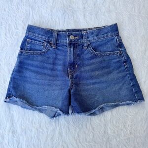 Old Navy Denim Shorts High Rise Adjustable Waist Girls Size 10